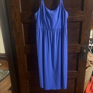 HALARA Vibrant Blue Midi Dress, Size XL